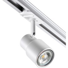 Однофазный двужильный трековый светильник Novotech 370927 MOLO под сменную лампу GU10