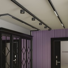 359199 Трековый светодиодный светильник Novotech Flum CRI90+ 3000К 900Лм 120° 12W