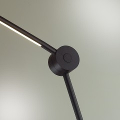 Напольный светильник поворотн на 350° акрил/металл LED 3000K Odeon Light FODEN 7101/15FL