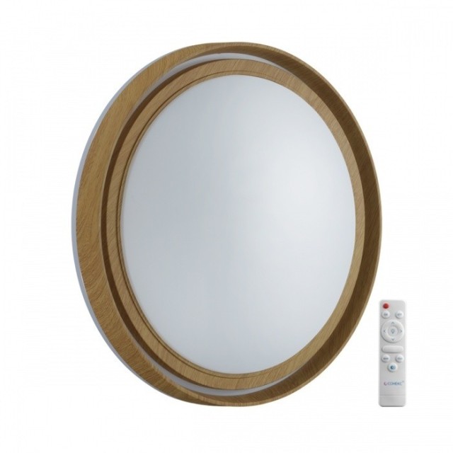Светильник LED 70Вт 3000-6000K D490 IP43 пульт ДУ Sonex RUX WOOD 7640/EL