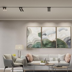 359086 Трековый магнитный светодиодный светильник Novotech SMAL 48V CRI90+ 4000К 1260Лм 24° 2*7W