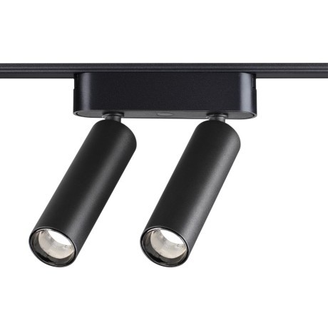 359086 Трековый магнитный светодиодный светильник Novotech SMAL 48V CRI90+ 4000К 1260Лм 24° 2*7W