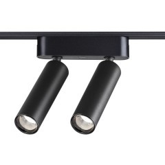 359086 Трековый магнитный светодиодный светильник Novotech SMAL 48V CRI90+ 4000К 1260Лм 24° 2*7W