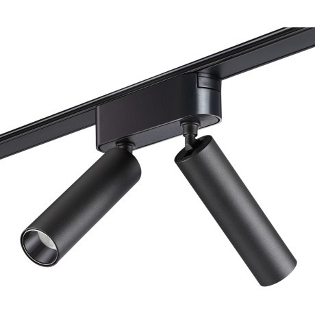 359086 Трековый магнитный светодиодный светильник Novotech SMAL 48V CRI90+ 4000К 1260Лм 24° 2*7W