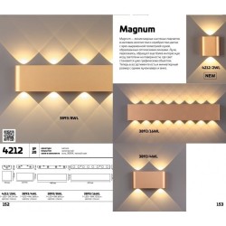 Бра Odeon Light 4212/2WL MAGNUM светодиодная LED 2W