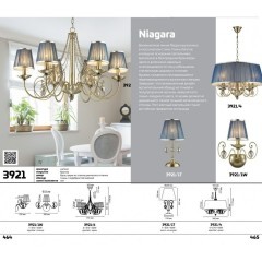 Бра Odeon Light 3921/1W NIAGARA под лампу 1xE14 40W