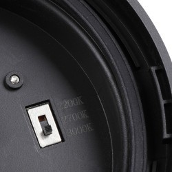 Потолочный уличный спот с перекл. цвет температуры IP65 LED 6W 410Лм 2200/2700/3000K 120° 220-240V RONDA 7157/6CL