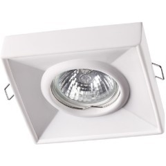 Гипсовый светильник под покраску Novotech 370493 YESO под лампу 1xGU10 50W