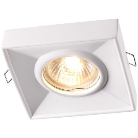 Гипсовый светильник под покраску Novotech 370493 YESO под лампу 1xGU10 50W