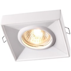Гипсовый светильник под покраску Novotech 370493 YESO под лампу 1xGU10 50W