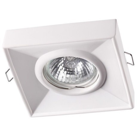 Гипсовый светильник под покраску Novotech 370493 YESO под лампу 1xGU10 50W