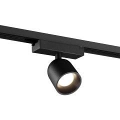 359804 Черный светодиодный однофазный двужильный трековый светильник 10Вт 882Лм 4000К 32° CRI≥90 180-265V IP20 Novotech SOLETTE