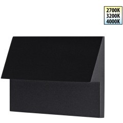 Уличная подсветка для лестниц встраиваемая в стену с переключателем цветовой температуры и влагозащитой Novotech IP65 LED 3W 100-240V 2700К\3200К\4000К SCALA 359725