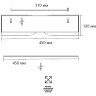 Светильник Sonex LED 65Вт 3000-6000K D450 IP20 пульт ДУ CORAGGIO 7721/65L