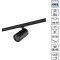 Novotech SELENE 359919 Современный трековый поворотный LED-светильник-спот направленного света для однофазной двухжильной системы BASE, 20Вт, 1400Лм, 4000К, угол 36°, CRI90, UGR19, 220В, IP20, черный алюминий, длина 137,5 мм, ширина 65 мм, высота 99 мм