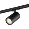 Novotech SELENE 359919 Современный трековый поворотный LED-светильник-спот направленного света для однофазной двухжильной системы BASE, 20Вт, 1400Лм, 4000К, угол 36°, CRI90, UGR19, 220В, IP20, черный алюминий, длина 137,5 мм, ширина 65 мм, высота 99 мм
