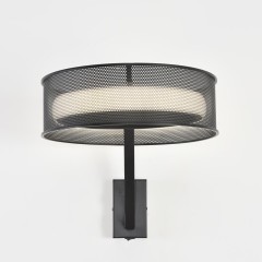 8370/15WL Настенный светильник с черным перфорированный металлическим абажуром 15Вт 650Лм 3000;4000;6000K CRI80 220V LUMION ALVA