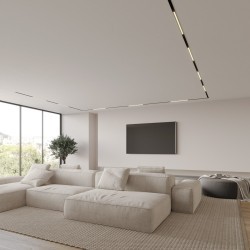 359490 Трековый светодиодный TUYA SMART светильник Novotech Flum CRI90+ 3000-6500К 1920Лм 38° 24W Bluetooth, голосовое управление (через хаб)