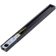 2м черный однофазный двужильный накладной шинопровод Novotech 135138