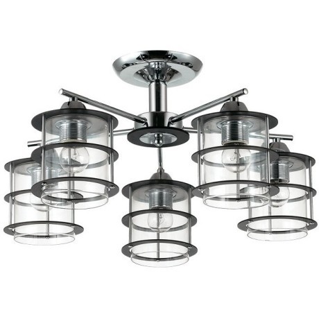 Люстра потолочная Lumion 3504/5C ROTONDUM под лампы 5xE27 5*60W