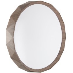 7637/DLN Светильник Sonex BASICA LED 48Вт 3000/4000/6000К D385 IP43 CCT ZIF WOOD