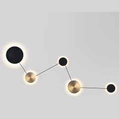 7115/30WL Настенный светильник Odeon Light HIGHTECH IP20 LED 30W Ra90 1350Лм 3000K 220-240V GALAXY (ВМЕСТО 4211/38WL)