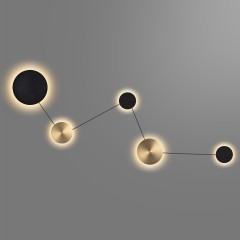 7115/30WL Настенный светильник Odeon Light HIGHTECH IP20 LED 30W Ra90 1350Лм 3000K 220-240V GALAXY (ВМЕСТО 4211/38WL)