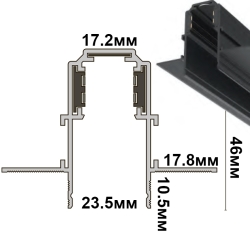 В гипсокартон 9.5 мм
