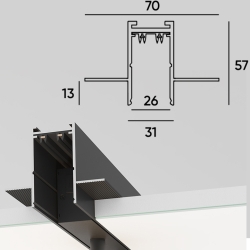 В гипсокартон 12.5 мм